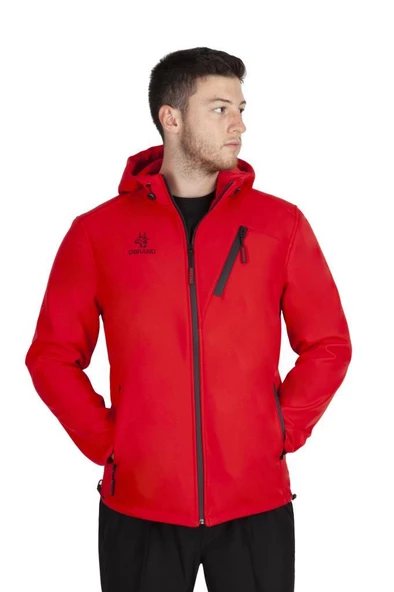 Obrano Outdoor Softshell Kapüşonlu Mont - 10