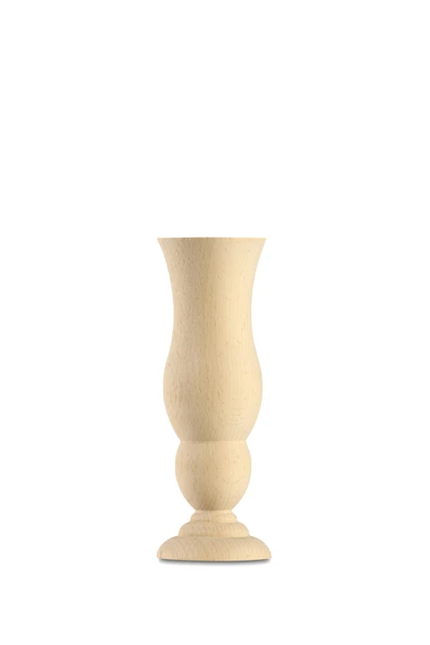Ahşap Kayın Şamdan / STSMD1101 - 1