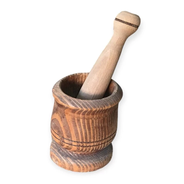 AHŞAP HAVAN NO:3 - 2