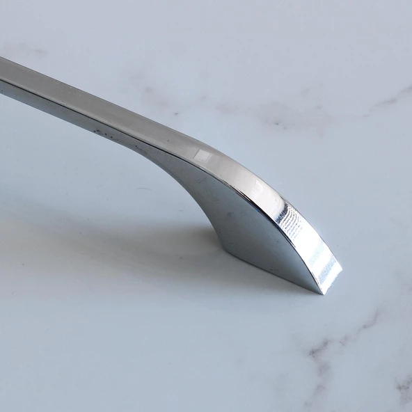 Ezgi Metal Krom Kulp 160 mm 16 cm Mobilya Çekmece Mutfak Dolabı Dolap Kulpları Kapak Kulpu Kulbu - 5