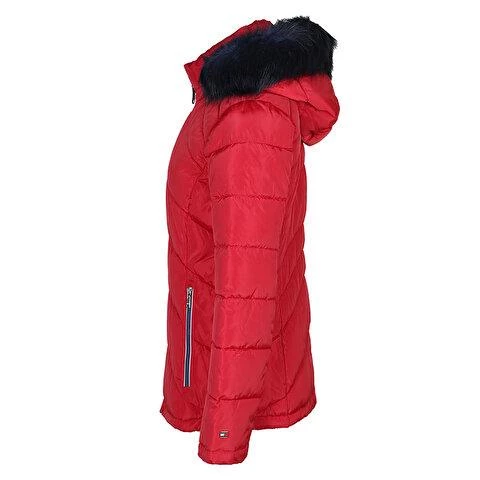 Tommy Hilfiger Kadın Mont Kırmızı - 2
