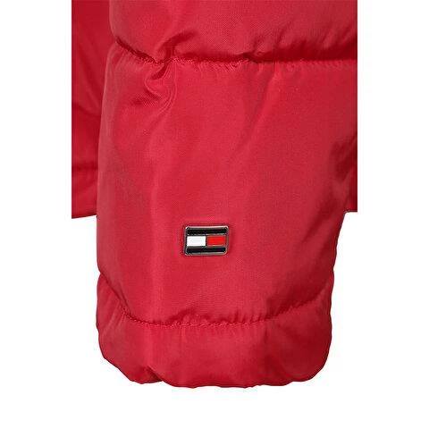 Tommy Hilfiger Kadın Mont Kırmızı - 4