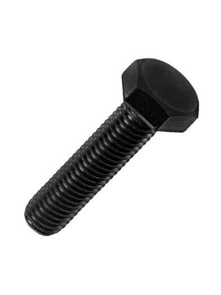 Akdeniz DIN933 M10*45 Mm Siyah Cıvata 100 Adet - 2