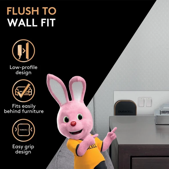 Duracell 20W PD Şarj Başlığı 1xUSB-C - Siyah - 5