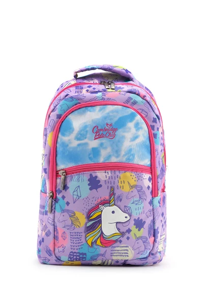Cambridge Polo Club Unicorn Tek Ana Bölmeli Kız Çocuk İlkokul Sırt Çantası / CPO4057