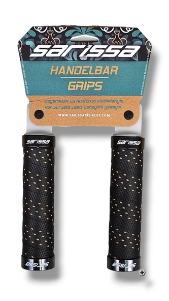 SARİSSA Jelli Elcik Destekli Yapı Kolay Kavrama Kaymaz Bisiklet Elciği Turuncu