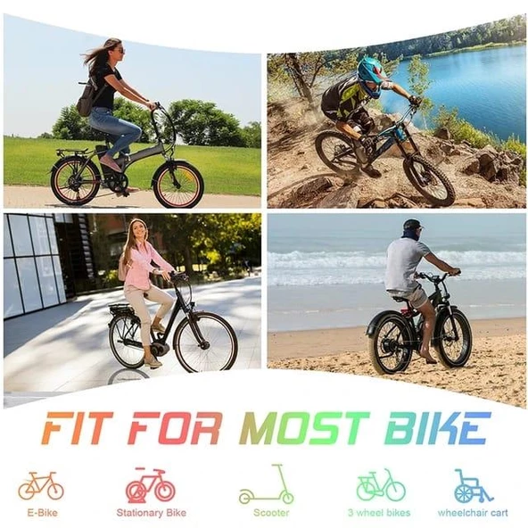 SARİSSA Jelli Elcik Destekli Yapı Kolay Kavrama Kaymaz Bisiklet Elciği Turuncu - 11