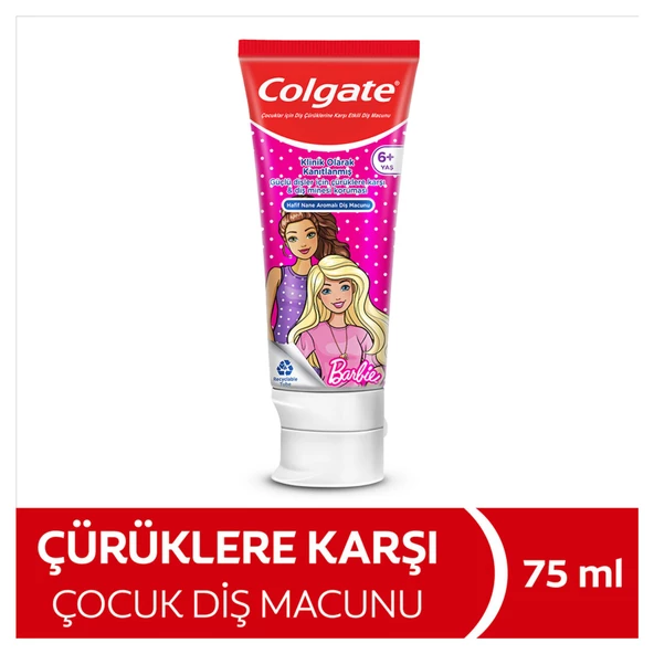 Colgate Barbie Çocuk Diş Macunu 75 Ml