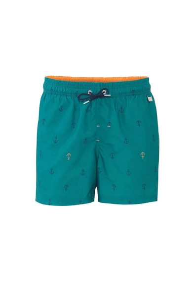 Blackspade Erkek Çapa Desenli Deniz Şort Mayo