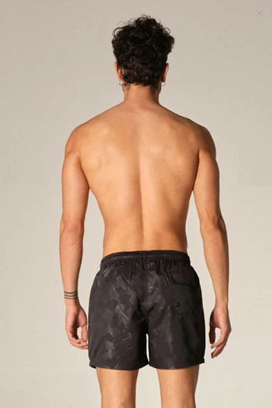 My Sea Erkek Siyah Deniz Şort Mayo - Resim 2