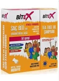 Bitex Bit ve Sirke Spreyi 100 ml + Şampuan 150 ml Çelik Tarak Hediyeli