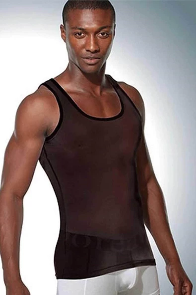 Doreanse 2310 Erkek Kalın Askı File Atlet - Resim 7