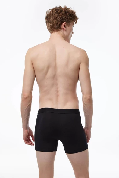 Malabadi 017 Erkek Biyeli Modal Boxer - Resim 6