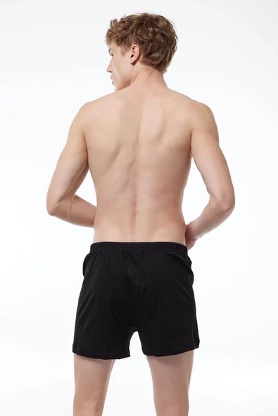 Malabadi 024 Erkek Geniş Kalıp %100 Pamuk Boxer - 6