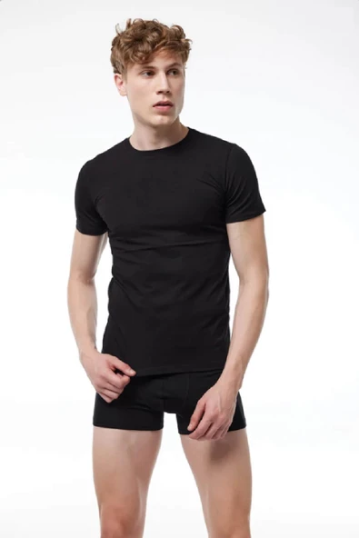 Malabadi 093 - 2'li Ekonomik Paket USA ( Bisiklet ) Yaka T-shirt & Fanila - Resim 5