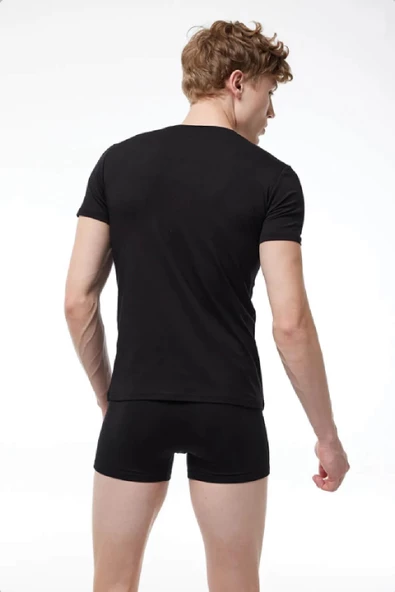 Malabadi 093 - 2'li Ekonomik Paket USA ( Bisiklet ) Yaka T-shirt & Fanila - Resim 6