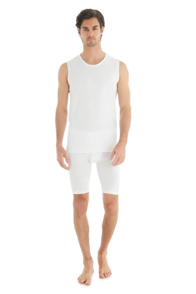 Blackspade 9234 Erkek Sıfır Kol Sıfır Yaka Tender Cotton T-Shirt & Atlet - 5