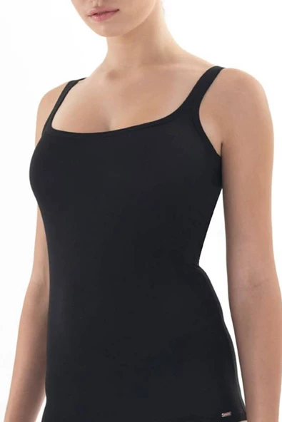 Blackspade 1624 Silver %94 Modal Kadın Kalın Askılı Atlet - Resim 4