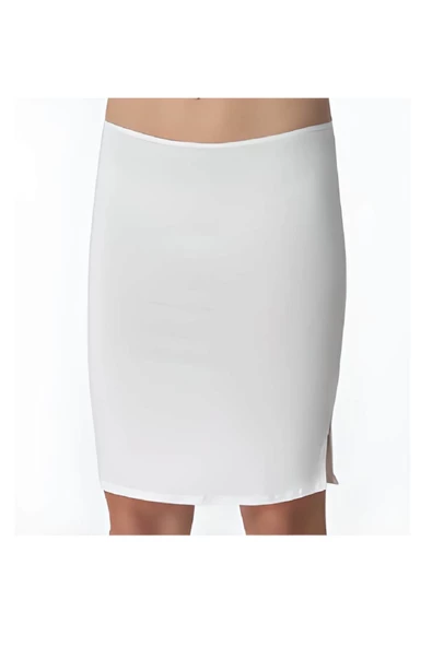 İmer 5004 Kadın Modal Diz Üstü ( Orta Boy ) Jüpon - Resim 2