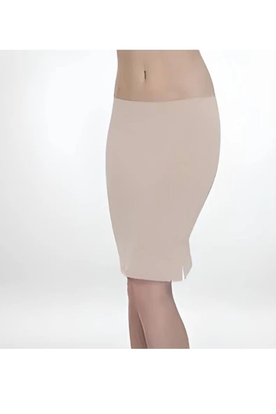 İmer 5004 Kadın Modal Diz Üstü ( Orta Boy ) Jüpon - Resim 5