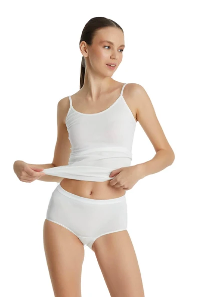 Blackspade 1307 Kadın %95 Pamuklu Yüksek Bel Essential Külot - Resim 11