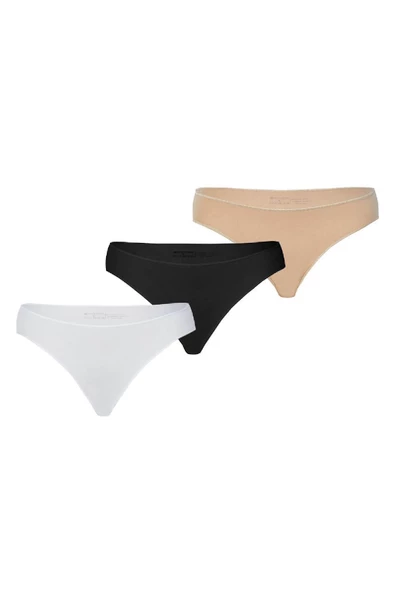 Blackspade Kadın %95 Pamuklu Gizli Lastik 3'lü Ekonomik Paket Slip - Resim 11