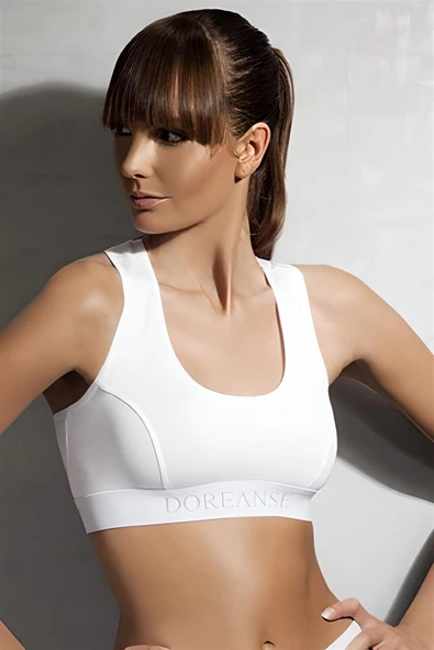Doreanse 14110 Modal Kalın Askılı Sporcu Sütyeni - Resim 9