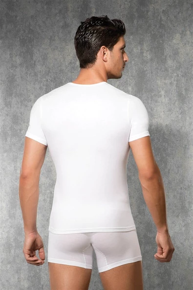 Doreanse 2885 Erkek Çift Etkili Termal V Yaka İçlik T-Shirt - 4