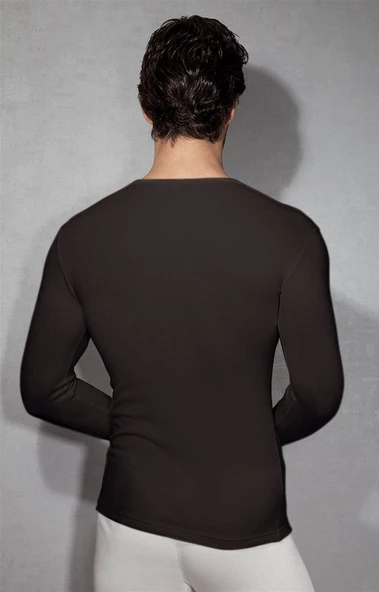 Doreanse 2965 Erkek Çift Etkili Ekstra Viloft Yuvarlak Yaka Termal İçlik Sweatshirt - 8