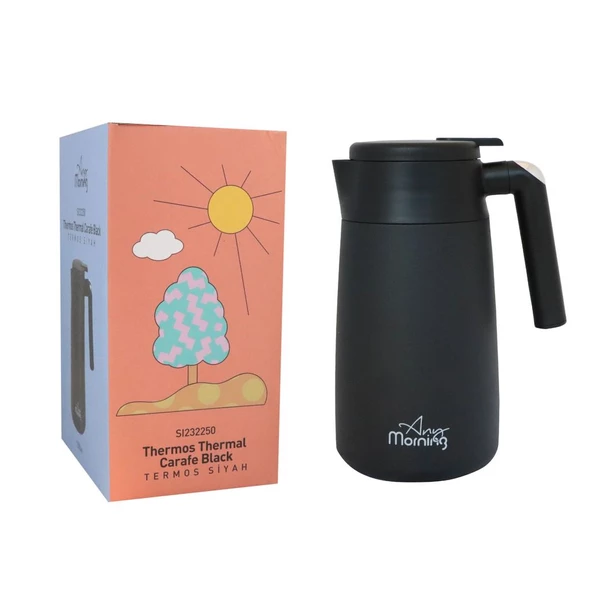 Any Morning SI232250 Termos Siyah 1,2 L - 9