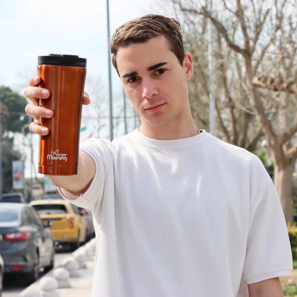 Any Morning SI231905 Termos Mug Bakır 450 ml - 2