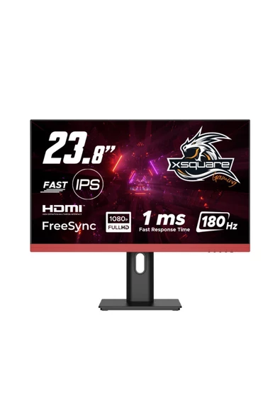 H238SG 23.8'' 180Hz 1Ms (HDMI+DP) FreeSync Sync Full HD Fast IPS Gaming Monitör - DMT003 Gen2