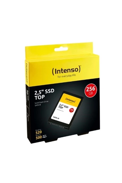 İntenso 256gb Ssd 520-500mb/s Sata 3 2.5" Ssd - 2