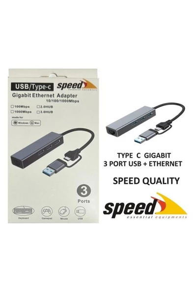 Sp-uet01 Gigabit Type-c Ethernet