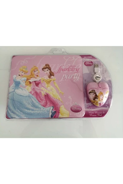 Disney Dsy-tp2003 Princess Mouse Ve Mouse Pad - Resim 4