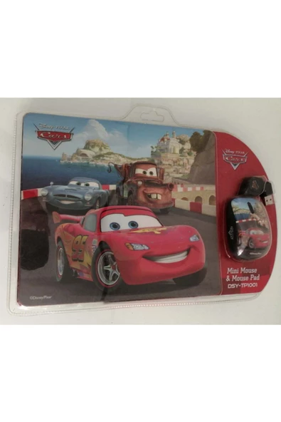 Disney Dsy-tp1001 Cars Mouse Ve Mouse Pad - Resim 2