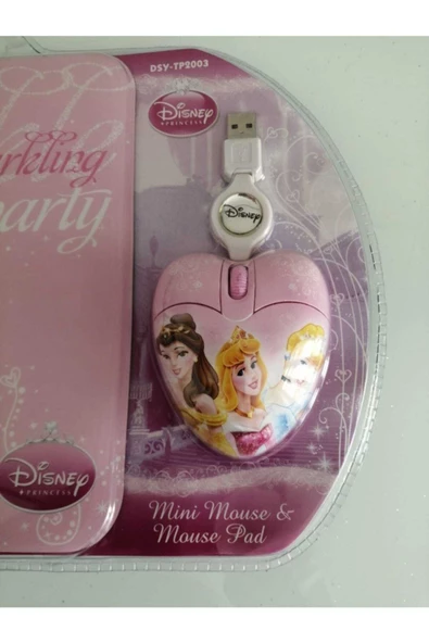 Disney Dsy-tp2003 Princess Mouse Ve Mouse Pad - Resim 3