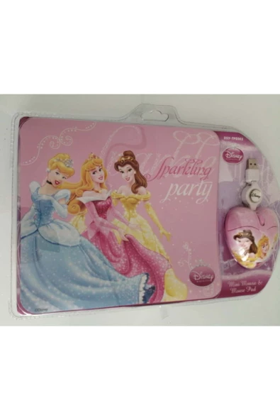 Disney Dsy-tp2003 Princess Mouse Ve Mouse Pad - Resim 2