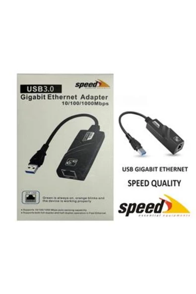 Ue050 10-100-1000 Usb 2.0-3.0 Gigabit Ethernet Çevirici