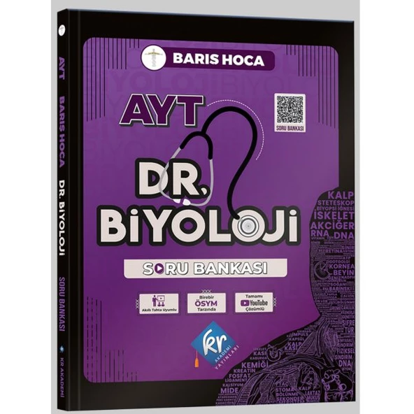BARIŞ HOCA AYT DR BİYOLOJİ SORU BANKASI  KR AKADEMİ