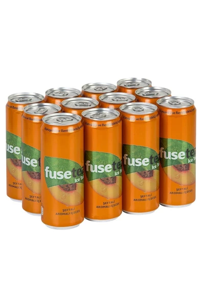 Fuse Tea Seftali Aromali Soguk Cay 200 Ml X 12 Adet