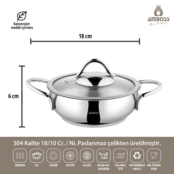 Maya 11 Parça Sahan Seti ve Çok Amaçlı Kase Seti - 6