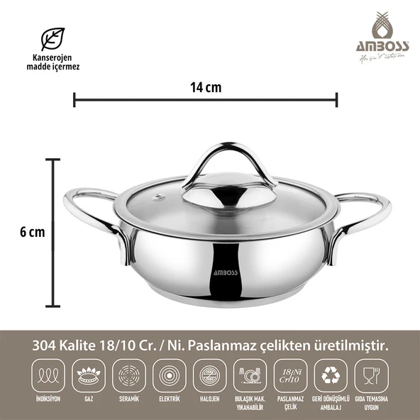 Maya 11 Parça Sahan Seti ve Çok Amaçlı Kase Seti - 4