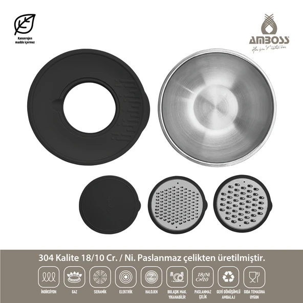 Maya 11 Parça Sahan Seti ve Çok Amaçlı Kase Seti - 3