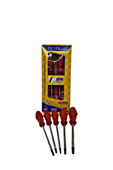 Hon 5 Parça Torx Tornavida Seti