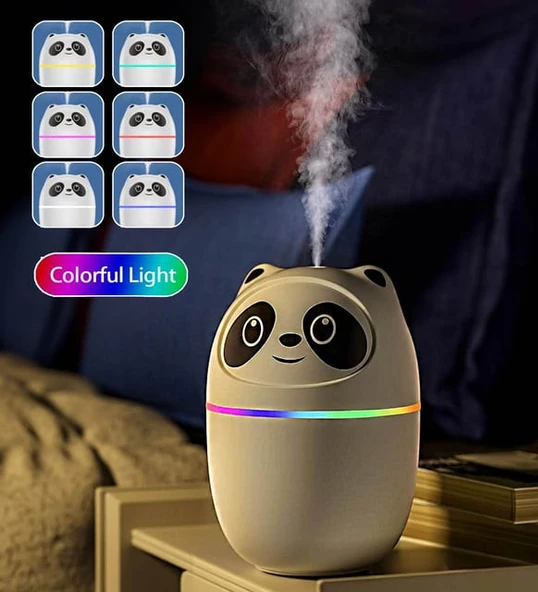 Panda Gece Lambalı H2o Oda Kokusu Nemlendirici - 2