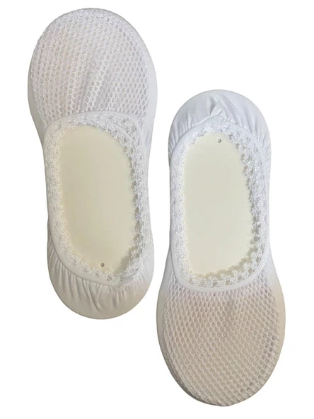 Kadın Fileli Babet Çorap - SLYT - 4