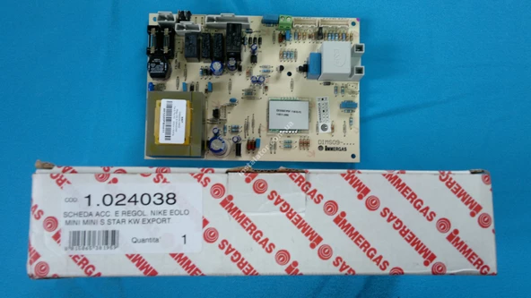 Immergas Kombi Mini Eola Orjinal Kontrol Kartı 1 024038