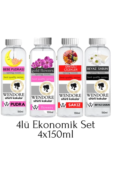 Wendore Sihirli Kokular 4'lü Set 150ml Tüm Makinelere Uyumlu