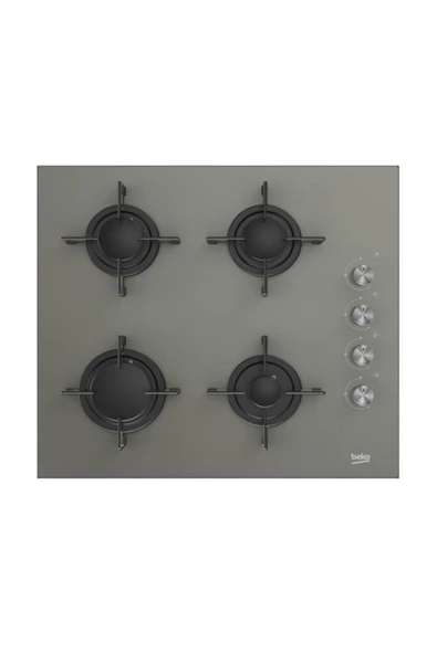 Bstoc 828 G Gri Cam Set Üstü Ocak - 1